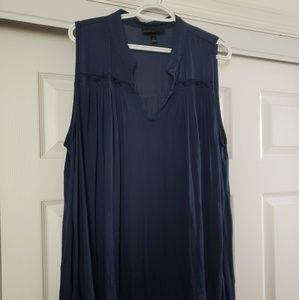 Blue LB blouse